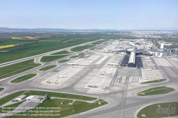 Viennaslide-04304201 Flughafen Wien Schwechat, Luftaufnahme - Airport Vienna Schwechat, Aerial View