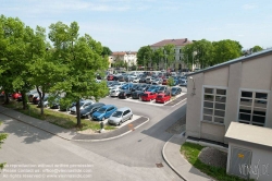 Viennaslide-04312677 HTL Mödling, Parkplatz