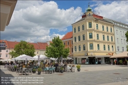 Viennaslide-04313105 Wiener Neustadt, Fußgängerzone