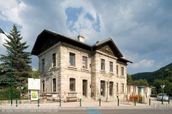 Viennaslide-04314134 Niederösterreich, Berndorf, Bahnhof - Lower Austria, Berndorf