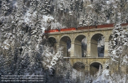 Viennaslide-04351158 Viadukt der Semmeringbahn, Erbauer Karl Ritter von Ghega