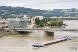 Viennaslide-04410135 Österreich, Linz, Donau, Stadtpanorama - Austria, Linz, Danube, Panorama