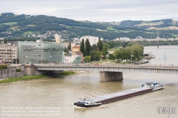 Viennaslide-04410135 Österreich, Linz, Donau, Stadtpanorama - Austria, Linz, Danube, Panorama