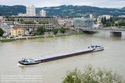 Viennaslide-04410136 Österreich, Linz, Donau, Stadtpanorama - Austria, Linz, Danube, Panorama