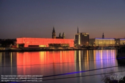 Viennaslide-04411420h Linz, Lentos Museum, Architekten Weber+Hofer 2003