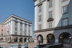 Viennaslide-04411503f Linz, Hauptplatz, Brückenkopfgebäude, Kunstuniversität