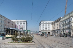 Viennaslide-04411508f Linz, Hauptplatz, Brückenkopfgebäude, Kunstuniversität