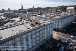 Viennaslide-04411724 Linz, Kunstuniversität, Umbau und Revitalisierung des östlichen Brückenkopfgebäudes für die Kunstakademie, Öffnung der Dachhaut