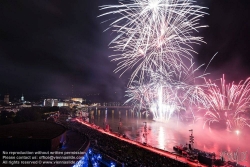 Viennaslide-04411922 Linz, Klangwolke 2017, Feuerwerk