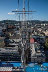 Viennaslide-04411957 Linz, Höhenrausch 2018, Alexander Ponomarev, The Flying Ship