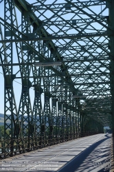 Viennaslide-04419077 Linz, historische Eisenbahnbrücke