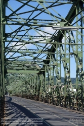 Viennaslide-04419082 Linz, historische Eisenbahnbrücke