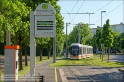 Viennaslide-04419203 Linz, Straßenbahn, Haltestelle Ebelsberg Kaserne // Linz, Tramway, Tramstop Ebelsberg Kaserne