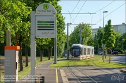 Viennaslide-04419203 Linz, Straßenbahn, Haltestelle Ebelsberg Kaserne // Linz, Tramway, Tramstop Ebelsberg Kaserne
