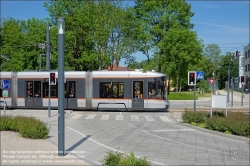 Viennaslide-04419401 Traun bei Linz, Straßenbahn // Traun near Linz, Tramway