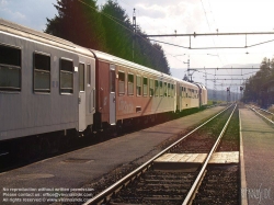 Viennaslide-04430106 Oberösterreich, Salzkammergut, ÖBB Salzkammergutbahn, Bahnhof Mitterndorf