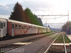 Viennaslide-04430107 Oberösterreich, Salzkammergut, ÖBB Salzkammergutbahn, Bahnhof Mitterndorf