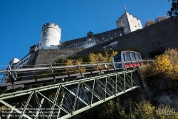 Viennaslide-04510016 Salzburg, Festung Hohensalzburg, Festungsbahn