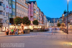 Viennaslide-04611002f Innsbruck, Altstadt, Maria-Theresien-Straße