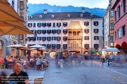 Viennaslide-04611101f Innsbruck, Altstadt, Goldenes Dachl - Innsbruck, Golden Roof