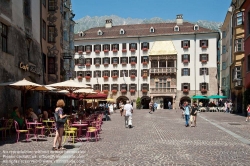 Viennaslide-04611111 Innsbruck, Altstadt, Goldenes Dachl - Innsbruck, Golden Roof