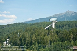 Viennaslide-04618157 Innsbruck, Bergisel-Sprungschanze von Zaha Hadid