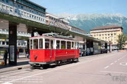 Viennaslide-04619011 Innsbruck, historische Straßenbahn
