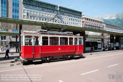 Viennaslide-04619012 Innsbruck, historische Straßenbahn