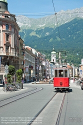 Viennaslide-04619015 Innsbruck, historische Straßenbahn