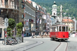 Viennaslide-04619017 Innsbruck, historische Straßenbahn