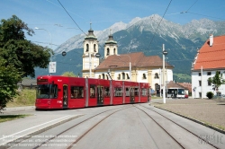Viennaslide-04619101 Innsbruck, Straßenbahn