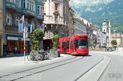 Viennaslide-04619302 Innsbruck, Straßenbahn