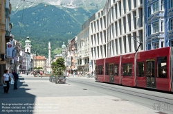 Viennaslide-04619303 Innsbruck, Straßenbahn