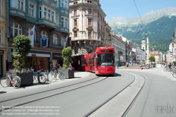 Viennaslide-04619304 Innsbruck, Straßenbahn