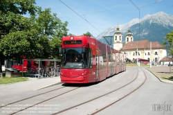 Viennaslide-04619601 Innsbruck, Straßenbahnlinie 6 nach Igls