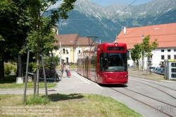 Viennaslide-04619602 Innsbruck, Straßenbahnlinie 6 nach Igls