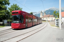 Viennaslide-04619606 Innsbruck, Straßenbahnlinie 6 nach Igls