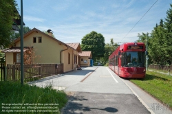 Viennaslide-04619612 Innsbruck, Straßenbahnlinie 6 nach Igls