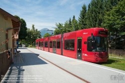Viennaslide-04619613 Innsbruck, Straßenbahnlinie 6 nach Igls