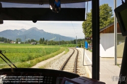 Viennaslide-04619623 Innsbruck, Straßenbahnlinie 6 nach Igls