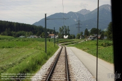 Viennaslide-04619624 Innsbruck, Straßenbahnlinie 6 nach Igls