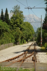 Viennaslide-04619629 Innsbruck, Straßenbahnlinie 6 nach Igls