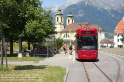 Viennaslide-04619634 Innsbruck, Straßenbahnlinie 6 nach Igls