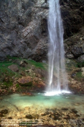 Viennaslide-04975108 Österreich, Wildensteiner Wasserfall, Obir, Karawanken, Kärnten - Austria, Carinthia, Waterfall