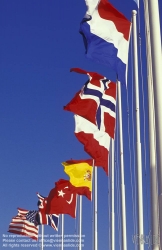 Viennaslide-05000136 Landesflaggen, Symbol Europa