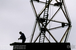 Viennaslide-05100018 Bauarbeiter, Silhouette