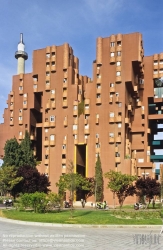 Viennaslide-05443101 Barcelona, Walden 7 von Ricardo Bofill, 1970 - Barcelona, Walden 7 by Ricardo Bofill, 1970