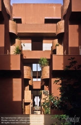 Viennaslide-05443107 Barcelona, Walden 7 von Ricardo Bofill, 1970 - Barcelona, Walden 7 by Ricardo Bofill, 1970