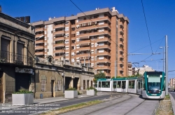 Viennaslide-05449103 Barcelona, Straßenbahn - Barcelona, Tramway