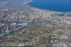 Viennaslide-05450018 Valencia, Luftbild // Valencia, Aerial View